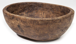 Early American Burl Bowl