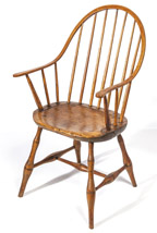 New England Continuous Arm Windsor Chair