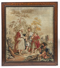Early Needlepoint Picture