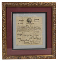 1915 Kentucky Hunting License
