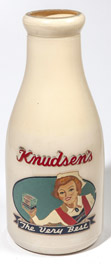 Rare Knudsen's Milk Advertising Light