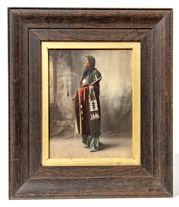 F.A. Rhinehart Photo of Chief Wolf Robe