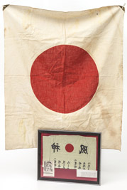 Captured Japanese Flag & Headband