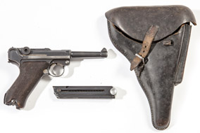 Captured German WWII Luger