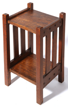Arts and Crafts Tabouret