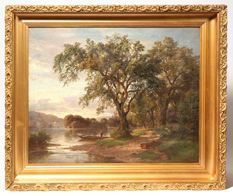 Paul Gottlieb Weber (PA) Oil Painting