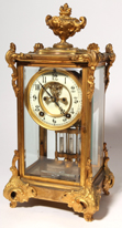 Ansonia Marquis Crystal Regulator Clock