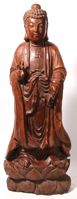 Chinese 19th Century Carved Buddha
