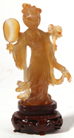 Carved Chinese Hardstone Figure