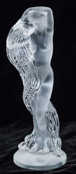 Lalique "Grande Nue Nereides" Glass Sculpture