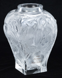 1995 Hommage a Rene Lalique Vase