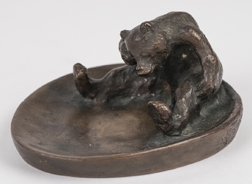 Bronze Pin Try by Rookwood Artist,  Albert Humphreys
