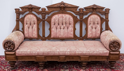 Large Victorian Renaissance Revival Parlor Sofa