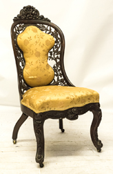 Belter Carved Side Chair
