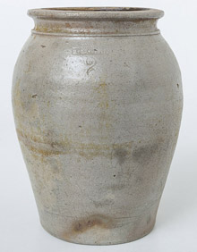 G. Gill Stoneware Oviod Jar