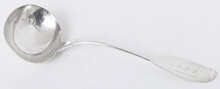 Wm Rogers & Co. Coin Silver Punch Ladle