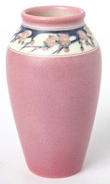 Rookwood Vellum Vase by E.T. Hurley