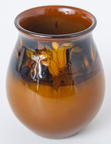 Rookwood Iris Glaze Vase by Lenore Asbury