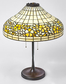 Unique Lamp Co. Leaded Table Lamp