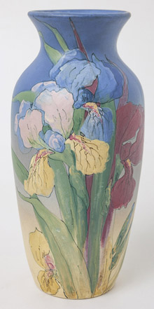 Weller Hudson Artist Signed Vase