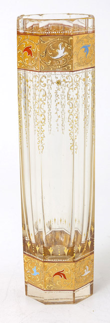 Moser Art Glass Vase