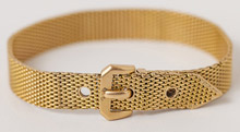 18k Gold Buckle Bracelet