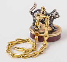 18 k Gold Charm Bracelet