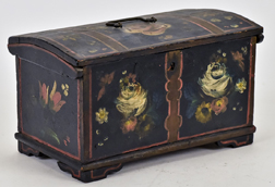 Miniature Decorated Blanket Chest