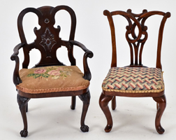Two Miniature Chairs