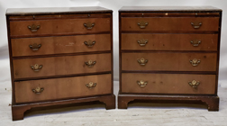 Pair of  Four Drawer Chests