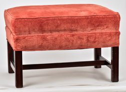 Hickory Chair Co. Chippendale Style Footstool