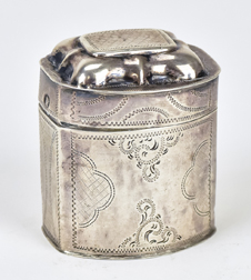 French Silver Snuff Box