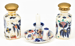 Three Pieces of Gaudy Welsh Porcelain