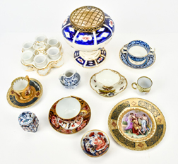 Group of English & Continental Porcelain