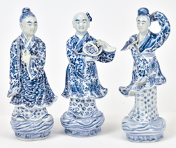 Three Chinese Porcelain Figures