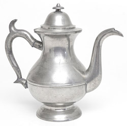 Sellew Pewter Coffee Pot