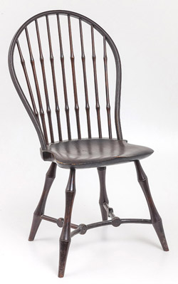 Bamboo Bowback Windsor Chair