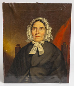 Early Oil Portrait of a Lady