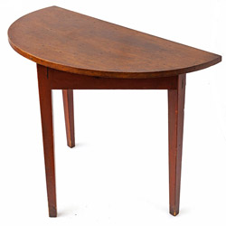 Hepplewhite Table with Red Wash