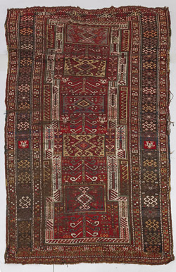 Antique Caucasian Oriental Rug