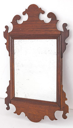 Mahogany Period Chippendale Mirror