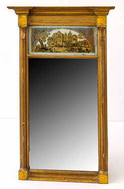 Gold Sheraton Wall Mirror