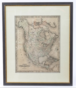 Johnson's Map of North America