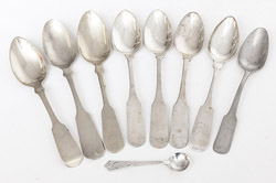 Early Coin Silver Spoons