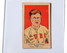 1923 W515-1 Grover Alexander Card