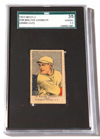 1923 W515-1 Walter Johnson Card 