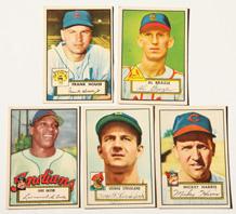 Five 1952 Topps Cards 