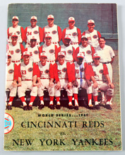 1961 Cincinnati Reds World Series Program