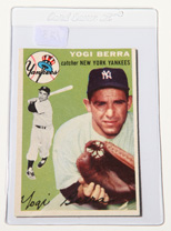1954 Topps # 50 Yogi Berra Card