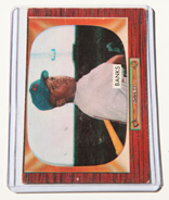 1955 Bowman #242 Ernie Banks Card